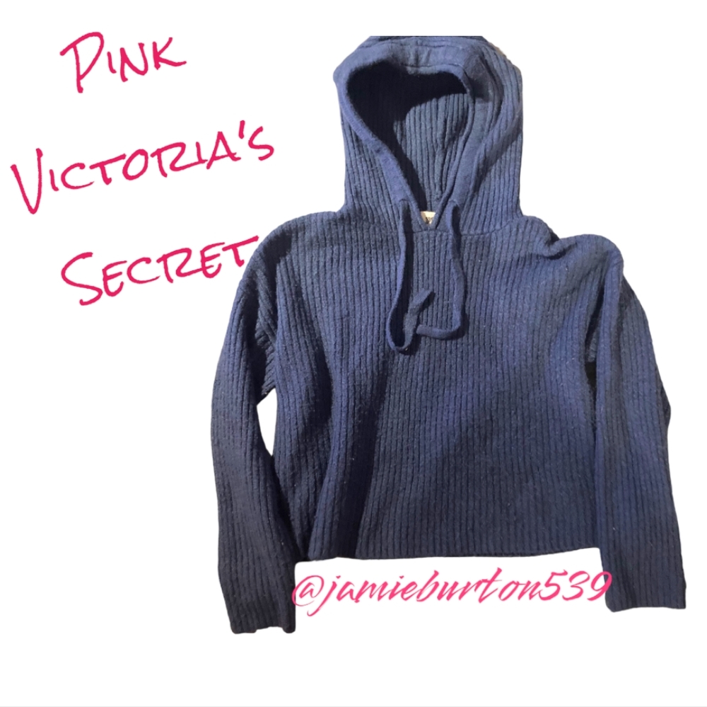 Pink Victoria's Secret Hooded sweater